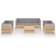 vidaXL 3076504 Loungesæt, 1 borde inkl. 7 sofaer