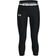 Under Armour Girl's Heatgear Cropped - Black/White (1361237-001)