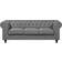 Beliani Chesterfield Canapé 222cm Canapé 3 Places