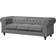 Beliani Chesterfield Sofa 222cm 3 Seater