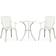 vidaXL 315593 Bistro Set, 1 Table incl. 2 Chairs