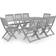 vidaXL 3057875 Patio Dining Set, 1 Table incl. 8 Chairs
