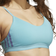 Adidas All Me 3-Stripes Sports Bra - Mint Ton/White