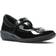 Clarks Kid's Vibrant Trail - Black Patent