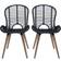 vidaXL 246808 Kitchen Chair 85cm 4pcs