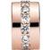 Pandora Sparkling Row Spacer Charm - Rose Gold/Transparent