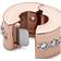 Pandora Sparkling Row Spacer Charm - Rose Gold/Transparent