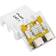 Lanberg 2RJ45 UTP Cat6 Mono Adapter