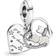 Pandora Cats & Hearts Dangle Charm - Silver/Transparent