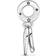 Pandora Cats & Hearts Dangle Charm - Silver/Transparent