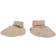 Wheat Wool Fleece Booties - Khaki Melange