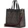 Coach Field Tote With Horse And Carriage Print - B4/Truffle Black
