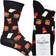 Happy Socks Hamburger & Fries Socks - Black/Multi