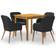 vidaXL 3067732 Essgruppe, 1 Tisch einschl. 4 Stühle