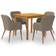 vidaXL 3067732 Essgruppe, 1 Tisch einschl. 4 Stühle