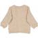 Wheat Wool Fleece Cardigan - Khaki Melange (6422E-786-3204)