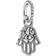 Pandora Protective Hamsa Hand Dangle Charm - Silver