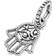 Pandora Protective Hamsa Hand Dangle Charm - Silver