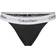 Calvin Klein Modern High Leg Thong - Black