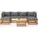 vidaXL 3057621 Loungesæt