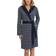 Schiesser Essentials Light Terry Cloth Bathrobe - Dark Blue