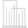 Star Trading Frame Candle Bridge 45cm