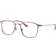 Ray-Ban RB6466 Monture Marron clair Verres Incolore 51-19