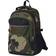 vidaXL Rugzak voor school 40 L zwart en camouflage