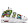 Nike Air More Uptempo GS - White/Black University Gold/University Red