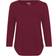 Neutral Ladies 3/4 Sleeve T-shirt - Bordeaux