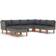 vidaXL 3059720 Loungeset, Bord inkl. 6 Soffor