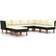 vidaXL 3059720 Loungeset, Bord inkl. 6 Soffor