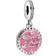 Pandora Birthday Cake Dangle Charm - Silver/Pink/Transparent