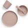 Jollein Children's Dinnerware Set 4pcs Pale Pink