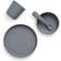 Jollein Children's Dinnerware Set 4pcs Grey