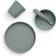 Jollein Children's Dinnerware Set 4pcs Ash Green