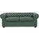 Beliani Chesterfield Sofa 195cm 3 Seater