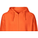 Neutral O63301 Zip Hoodie - Orange