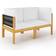 vidaXL 3068853 Corner 2-pack Modulsoffa