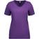 ID Ladies Interlock V-Neck T-Shirt - Purple