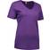 ID Ladies Interlock V-Neck T-Shirt - Purple