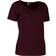 ID Ladies Interlock V-Neck T-Shirt - Dark Bourdeaux