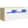 vidaXL High Gloss with LED TV-bänk 90x40cm