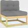 vidaXL 3077034 Lounge-Set, Tisch einschl. 9 Sofas