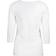 ID Ladies Stretch 3/4 Sleeved T-Shirt - White