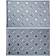 Esschert Design OC12 Hvid, Sort 120x186cm