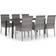 vidaXL 3065697 Matgrupp, 1 Bord inkl. 6 Stolar