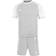 JAKO Prestige Short Sleeve Jersey Men - Silver Grey Melange/White