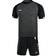 JAKO Prestige Short Sleeve Jersey Men - Black Melange/White