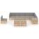vidaXL 3076864 Loungeset, Bord inkl. 10 Soffor